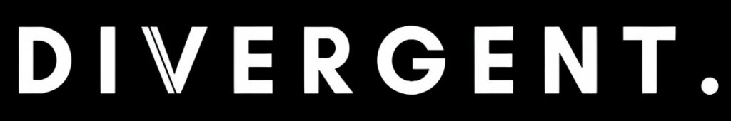 logo fond noir ecriture blanc